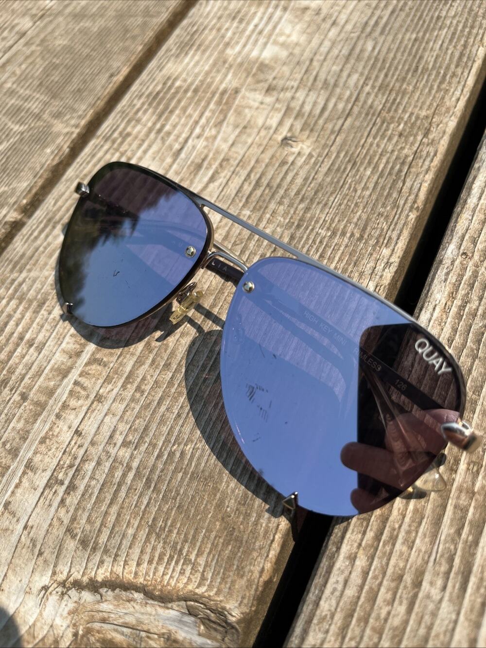 Quay Australia High Key Sunglasses - Gold